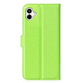 Miniatyrbillede 2 af 2: Klassisk Samsung Galaxy A04 Flip Etui - Grøn Green