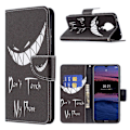Miniatyrbillede 1 af 2: Wonderland Nokia G20 Flip etui - Do not touch my phone Black