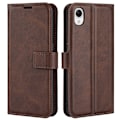 Pikkukuva 1 / 2: Lompakko Nahkakotelo For Samsung Galaxy A23e - Ruskea Brown