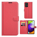 Pikkukuva 1 / 2: Classic Samsung Galaxy A52s 5G / A52 5g / A52 Läppäkotelo - Punainen Red