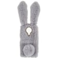 Miniatyrbild 1 av 2: Fluffy Rabbit Nokia G20 / Nokia G10 skal - Silver/Grå Silvergrå