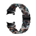 Miniatyrbillede 1 af 2: Samsung Galaxy Watch 5 / 5 Pro / 4 urrem i resin-stil - Blå Blue