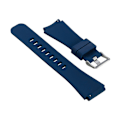 Pikkukuva 1 / 2: Fossil Q Marshal Gen 2 Kelloon Viistokuvio Silikooni Vaihto Ranneke, Koko L - Tumman sininen Blue