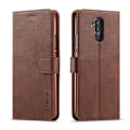 Miniatyrbillede 1 af 2: LC.IMEEKE Huawei Mate 20 Lite mobiletui i kunstlæder med kortholder - Kaffe Brown