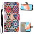 Miniatyrbillede 1 af 2: Wonderland Samsung Galaxy A12 5G Flip etui - Mandala Pattern Multicolor