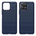 Miniatyrbillede 3 af 6: Carbon Flex Etui Honor X30i - Blå Blue