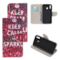 Miniatyrbillede 1 af 2: Wonderland Samsung Galaxy A20e etui - Keep Calm and Sparkle Red