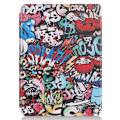 Pikkukuva 1 / 2: Microsoft Surface Go 3 (8V6-00004) kuviotulostus PU-nahkainen läppäkotelo - Graffiti-Kuvio Multicolor
