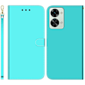 Pikkukuva 1 / 2: Mirror OnePlus Nord 2T flip case - Syaani Green