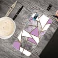 Miniatyrbillede 2 af 2: Marble Samsung Galaxy M02 / A02 Etui - Lilla / Hvid / Grå Marmor Multicolor