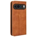 Miniatyrbilde 2 av 2: Bofink Vintage Google Pixel 9 lærveske - Brun Brown