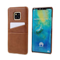 Miniatyrbillede 1 af 2: Huawei Mate 20 Pro To Korts slots læder etui - Kaffe Brown