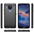 Miniatyrbillede 2 af 2: Carbon Flex Etui Nokia 5.4 - Sort Black