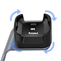 Pikkukuva 2 / 6: Fitbit Versa Lite / Versa lataus telakka - Harmaa Silver grey