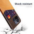 Miniatyrbild 3 av 4: Bofink Xiaomi Redmi 12C skal med korthållare - Orange Orange