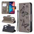 Pikkukuva 1 / 2: Butterfly Samsung Galaxy A20e kotelot - Harmaa Silver grey