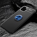 Miniatyrbillede 2 af 2: Fingerring Kickstand Fleksibel taske iPhone 11 Pro Max 6,5 tommer (2019) (Indbygget metalplade) - Sort Black