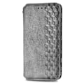 Miniatyrbillede 3 af 6: Læder Etui med A Stilfuldt Rhombus Tryk til Motorola Moto G Play (2023) - Grå Silver grey