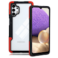Pikkukuva 1 / 2: Shockproof Protection Suojakuori For Samsung Galaxy A32 5G - Musta / Punainen Red
