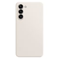 Miniatyrbild 1 av 4: Avfasat gummerat droppskydd för Samsung Galaxy S23 - Beige Vit
