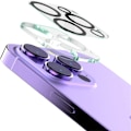 Miniatyrbild 1 av 2: IMAK kameraskydd i glas med linsskydd i akryl för iPhone 14 Pro Transparent