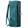Pikkukuva 2 / 2: CaseMe Samsung Galaxy Z Fold4 Zipper Lompakko - Sininen Blue