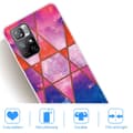 Miniatyrbillede 2 af 2: Marble Xiaomi Redmi Note 11 Pro Plus 5G Etui - Rose / Orange / Blå Multicolor