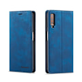 Miniatyrbillede 1 af 2: FORWENW Samsung Galaxy A7 (2018) læder flip etui - Blå Blue