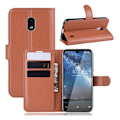 Miniatyrbillede 1 af 2: Classic Nokia 2.2 etui - Brun Brown