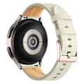 Miniatyrbild 1 av 2: 22 mm Universal klockarmband i äkta läder - Beige Brun
