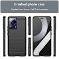 Miniatyrbillede 2 af 2: Carbon Flex Etui Xiaomi 13 Lite - Sort Black
