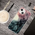 Pikkukuva 2 / 2: Marble design iPhone 14 kotelot - Vaaleanpunainen Ja Vihreä Marmori Multicolor