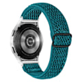 Miniatyrbillede 1 af 5: Samsung Galaxy Watch 5 / 5 Pro / 4 nylon urrem - Mørkegrøn Green