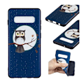 Pikkukuva 1 / 2: Samsung Galaxy S10 Plus printtikuosi suojakotelo - Pöllö Oksalla Multicolor