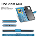 Pikkukuva 2 / 2: Mandala iPhone 11 Pro Flip kotelot - Sininen Blue