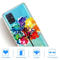 Pikkukuva 2 / 2: Deco Samsung Galaxy A71 kotelot - Värillinen Puu Multicolor