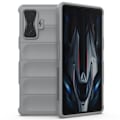 Miniatyrbillede 1 af 2: Blødt grebsformet cover til Xiaomi Poco F4 GT / Xiaomi Redmi K50 - Sølv/Grå Silver grey