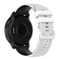 Miniatyrbillede 1 af 2: Garmin Forerunner 255 / Venu 2 / Fossil Gen 5 Carlyle HR dobbeltfarvet silikone urrem - Hvid / Sort White