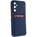 Pikkukuva 6 / 6: Card Holder Suojakuori For Samsung Galaxy A54 - Tummansininen Blue
