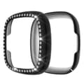 Miniatyrbillede 1 af 2: Fitbit Sense / Versa 3 elegant rhinesten décor ramme - sort Black