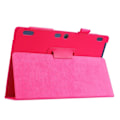 Miniatyrbillede 2 af 2: Lenovo Tab 10 TB-X103F etui med stativ i kunstlæder - Rosa Pink