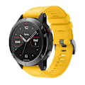 Miniatyrbillede 2 af 2: Garmin Fenix 5 holdbar silikoneurrem - Gul Yellow