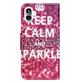 Pikkukuva 2 / 2: Wonderland Nothing Phone (1) Läppäkotelo - Keep Calm And Sparkle Red