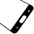 Miniatyrbillede 2 af 2: ASUS Zenfone 4 Selfie Pro (ZD552KL) Beskyttelsesskærm  - Sort Black