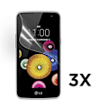 Miniatyrbild 2 av 2: 3-Pak HD-klar LCD Skärmskydd för LG K4 Transparent