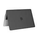 Miniatyrbillede 5 af 5: MacBook Air 13 Retina (A2179, 2020) / M1 (A2337, 2020) / (A1932, 2018-2019) ultra tyndt cover - Gennemsigtig Sort Black