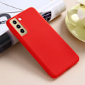 Pikkukuva 2 / 2: Matta nestesilikoninen kuori Samsung Galaxy S21 FE - Punainen Red