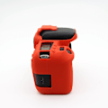 Miniatyrbillede 2 af 2: Canon EOS 77D blød silikone beskyttende etui - Rød Red