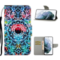 Miniatyrbillede 1 af 2: Wonderland Samsung Galaxy S21 FE Flip etui - Mandala blomst Multicolor