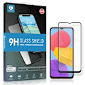 Miniatyrbillede 1 af 2: MOCOLO HD Samsung Galaxy M13 4G skærmbeskytter i hærdet glas - Sort Udgave Transparent